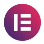 The Elementor logo displayed on the computer screen represents the professional website building tools used by the best digital marketer in Wayanad.